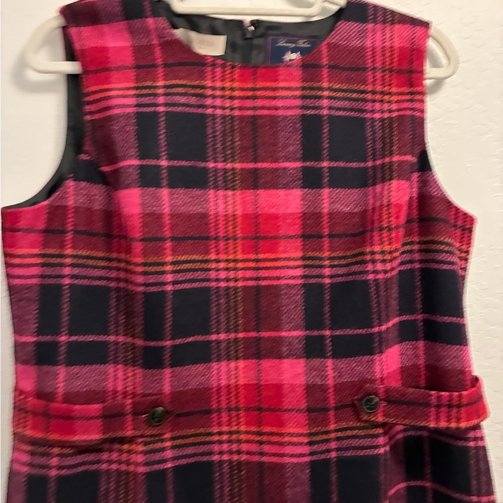 Hobbs London Sariah Plaid Wool Dress. - Picture 5 of 8